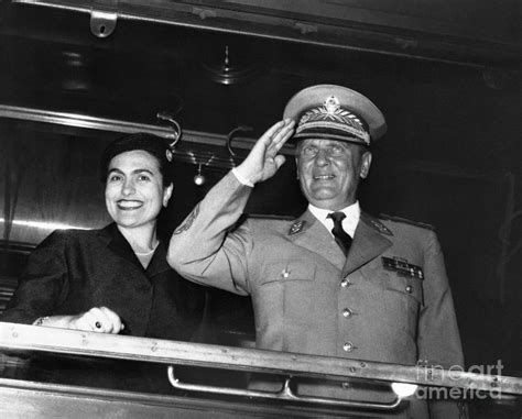 Josip Broz Tito in Jovanka Broz na 