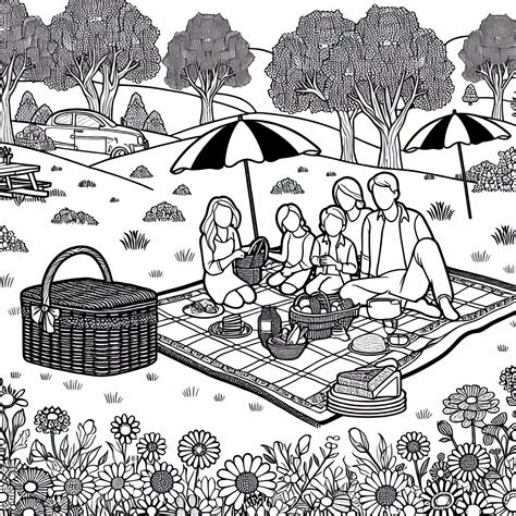 Družina uživa v vodnem parku v kampu