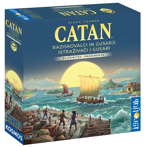 Ilustracija igralne plošče igre Catan