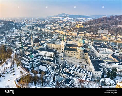 Salzburg Old Town with Hohensalzburg Fortress