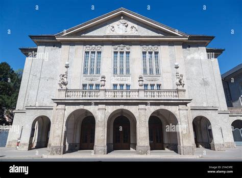 Mozarteum University main building facade