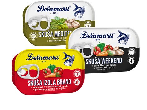 Izdelki Delamaris z zelenjavo