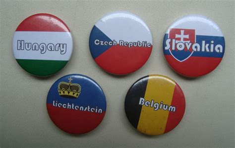 Simbolična slika evropskih zastav in gradnje