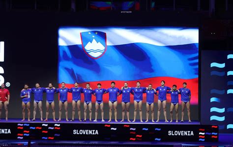 Slovenski vaterpolisti v akciji