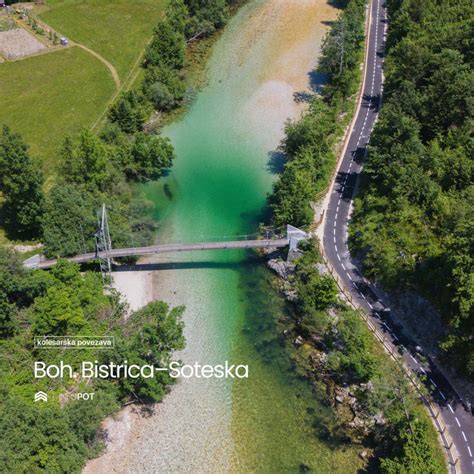 Kolesarska pot v Bohinju z razgledom na jezero