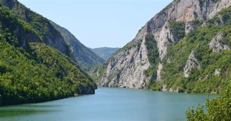 Pregled kanjona reke Drine