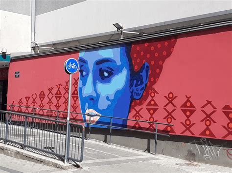 Ulična umetnost v Le Marais