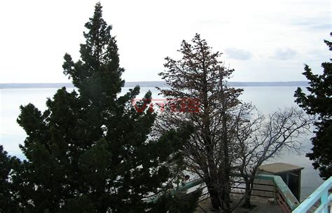 Panoramski pogled na slovensko obalo z morja