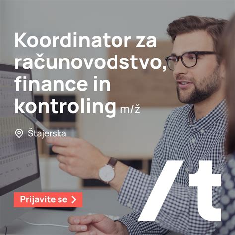 računovodstvo in finance