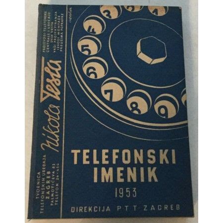 Starinski telefonski imenik