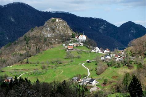 Panorama zaselka Pristava