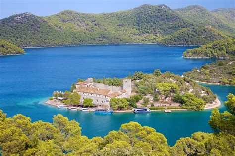 Otok Mljet s ptičje perspektive