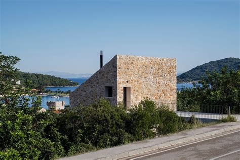 Primer tradicionalne kamnite hiše na Mljetu