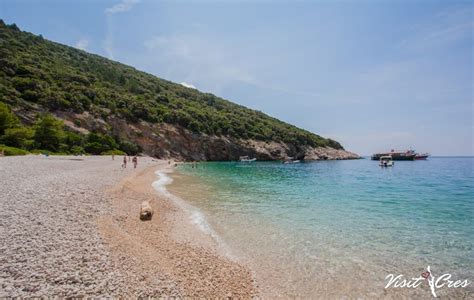 Skalnata plaža na otoku Cres