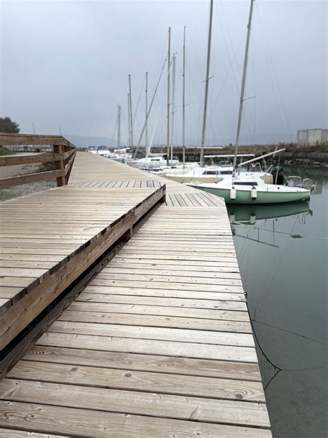 Leseni pomol v Ahlbecku