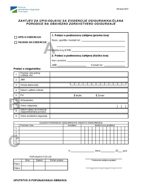 Ilustracija registracije sobodajalca