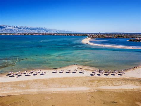 Kraljičina plaža v Ninu, znana po zdravilnem blatu