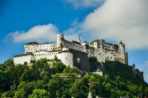 Trdnjava Hohensalzburg, pogled iz mesta