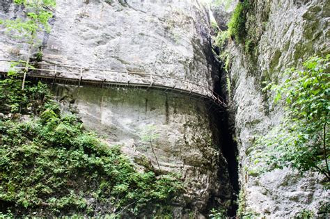 Pokljuška soteska - panoramski pogled