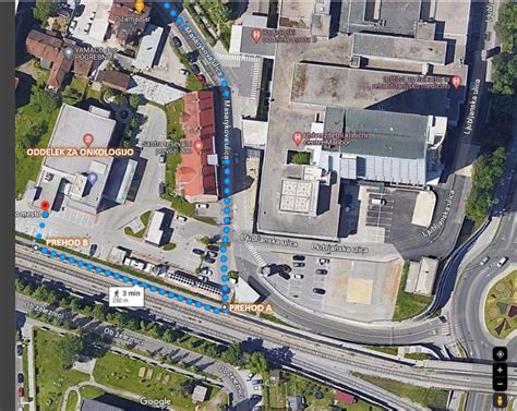 Zemljevid dostopa do Pokljuške soteske