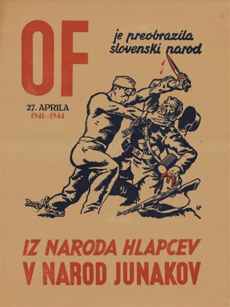 Ilustracija upora slovenskega prebivalstva proti francoski vojski