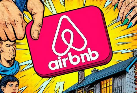 Ilustracija Airbnb logotipa in ikone doma