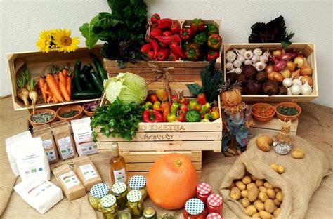 Slika košare dobrodošlice z lokalnimi pridelki in majhnimi darili