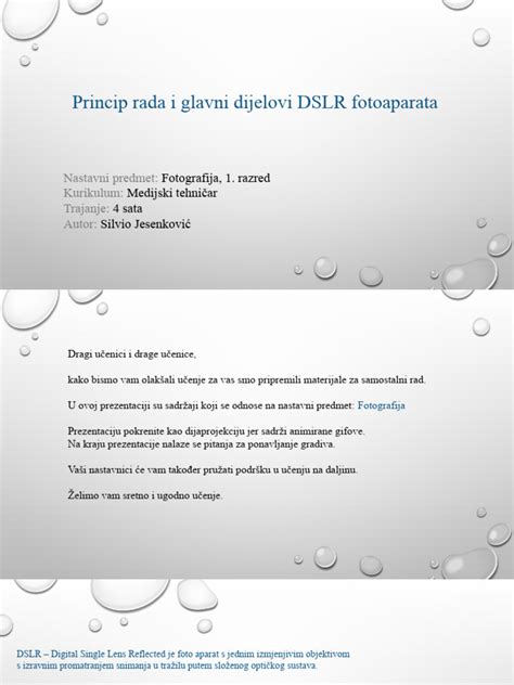Primerjava velikosti DSLR in kompaktnega fotoaparata
