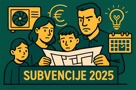 Ilustracija družine, ki se pripravlja na dopust