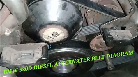 Diagram pogonskega sklopa BMW 520d