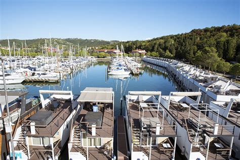 Pogled nautico pristanišče Marina Portorož