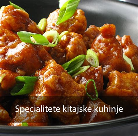 Raznolika ponudba kitajskih jedi