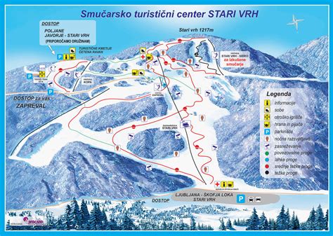 Panoramski pogled na smučišče Trbiž/Višarje