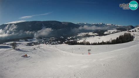 Panoramski pogled na dolino v Črni na Koroškem