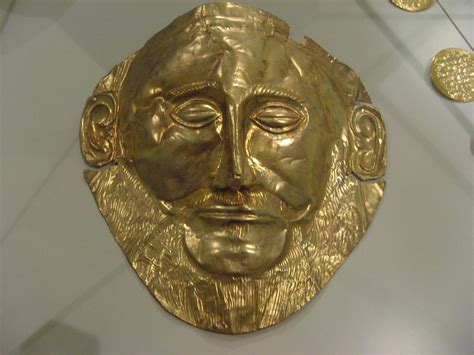 Mikenska posmrtna maska, znana kot Agamemnonova maska