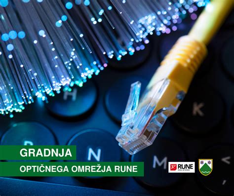 Shematski prikaz poteka gradnje optičnega omrežja