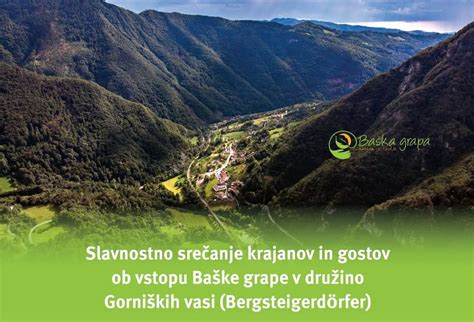 Panorama Baške grape