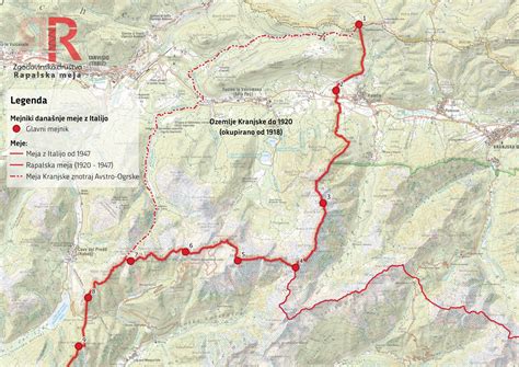 Rapalska meja mejnik