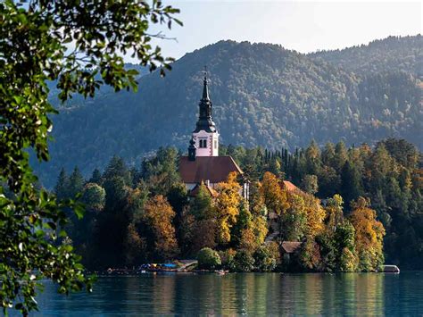 Blejsko jezero s pletno in otokom