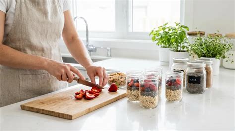 priprava svežih sestavin v kuhinji