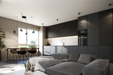 Notranjost sodobno opremljenega apartmaja