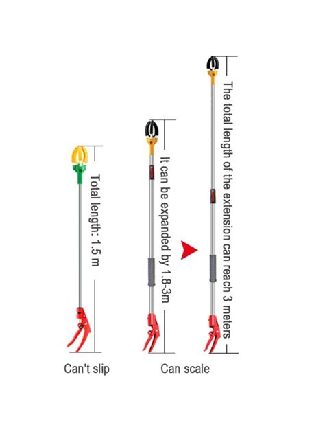 ribič z nasmehom drži teleskopsko palico
