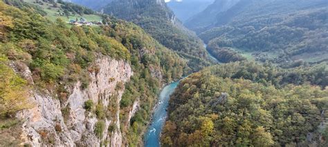 Pogled na kanjon Tare z mostu Đurđevica