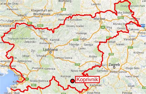 Zgodovinski zemljevid Dolenjske