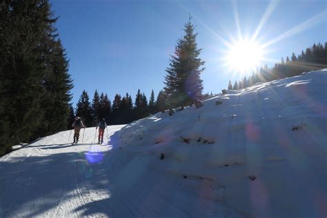 smučarji uživajo na sončni terasi koče s pogledom na gore