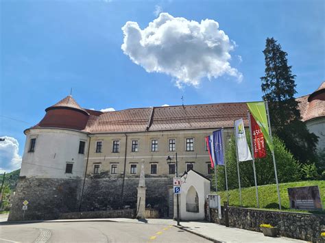 Notranjost gradu Brežice