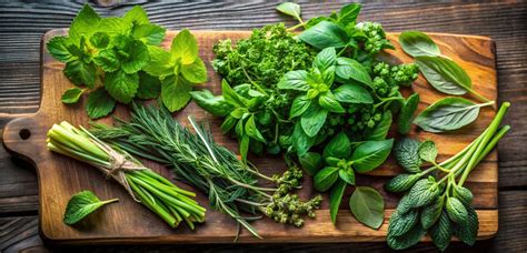 Sveža zelišča v kuhinji