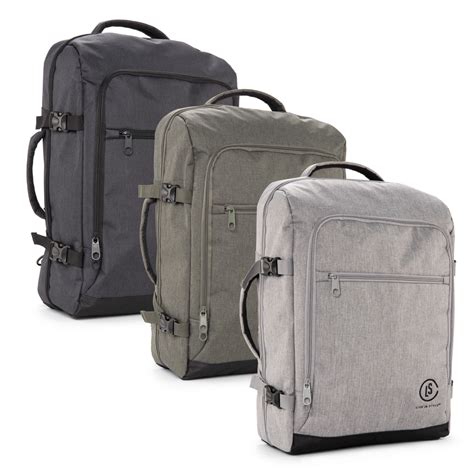 Sodoben potovalni nahrbtnik, ki ustreza dimenzijam osebne prtljage