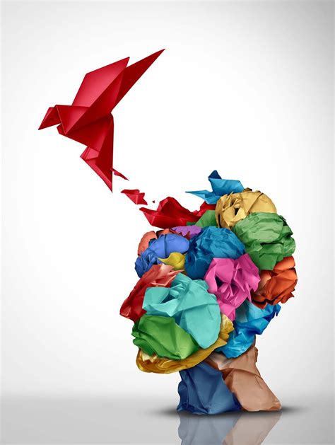 Ilustracija možganov s povezanimi črkami