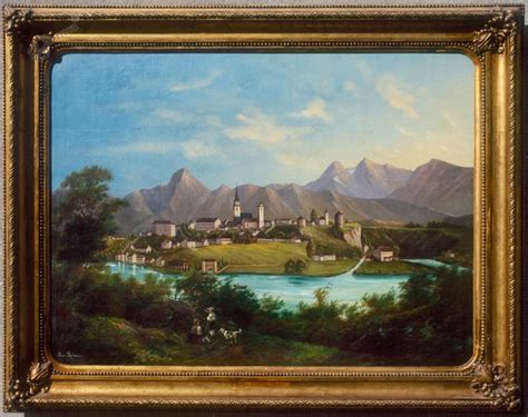 Panorama Kranja z razgledom na Alpe